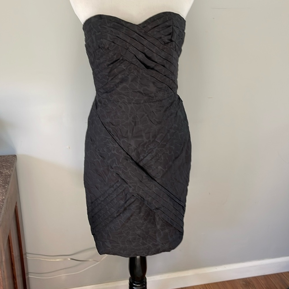 Jean Paul Gaultier for Target black strapless mini dress size 7